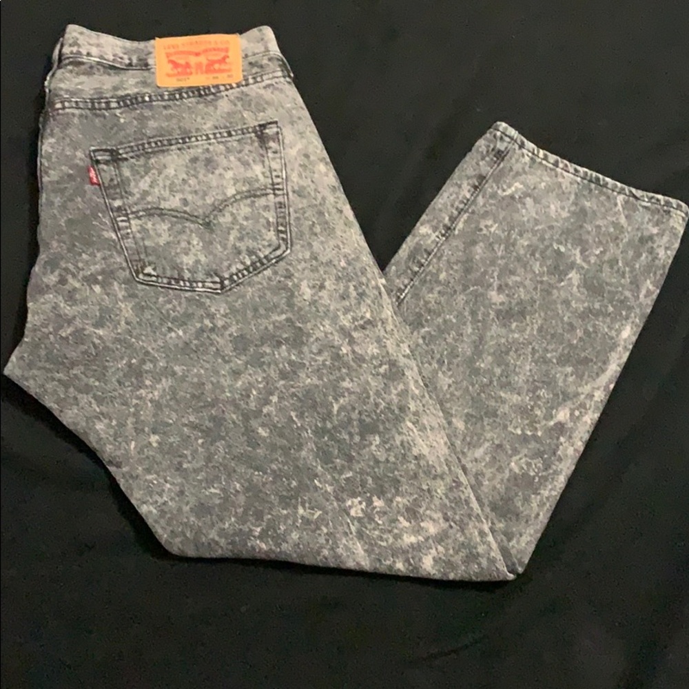 Levi’s 501 water less original straight fit jeans